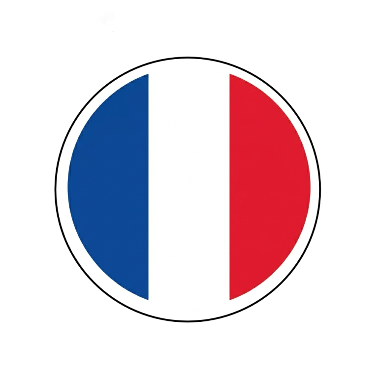 Drapeau français du made in France Poupet Creations drapeau français made in France Poupet Creations
